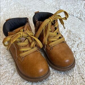 Carters toddler brown work boots